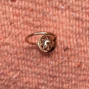 Bagatiba Jewelry - Bagatiba Blue Flower Ring Bagatiba Jewelry - Bagatiba Blue Flower Ring